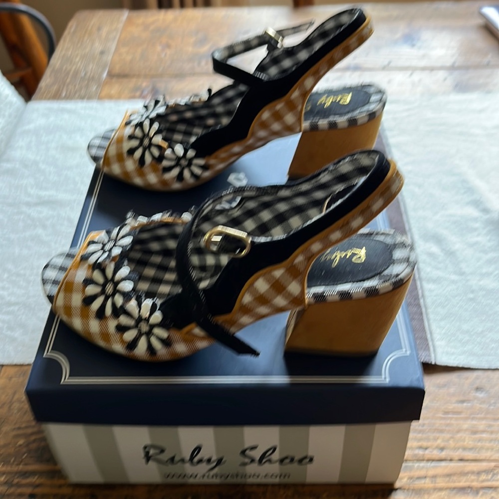 Vintage swing dance shoes